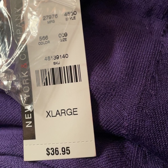 New purple Sweater - Picture 2 of 2